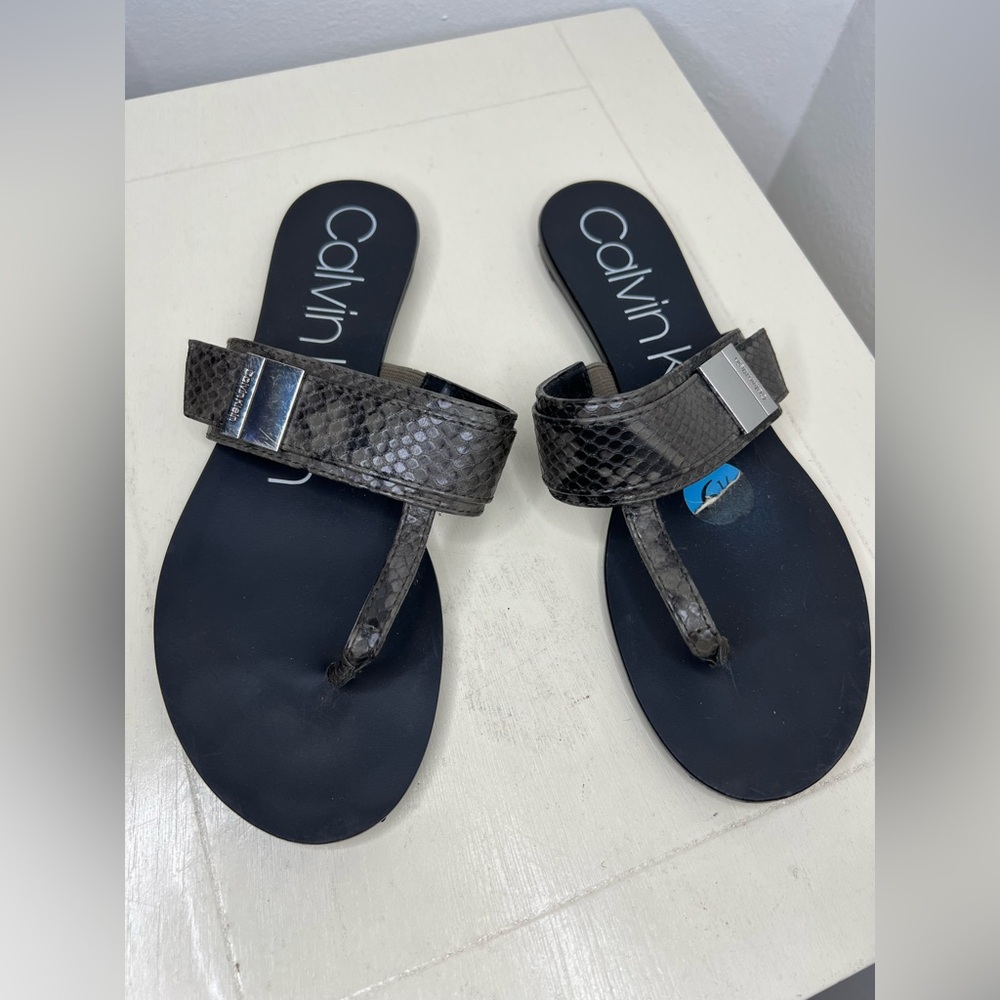 Calvin Klein Slip On Sandals